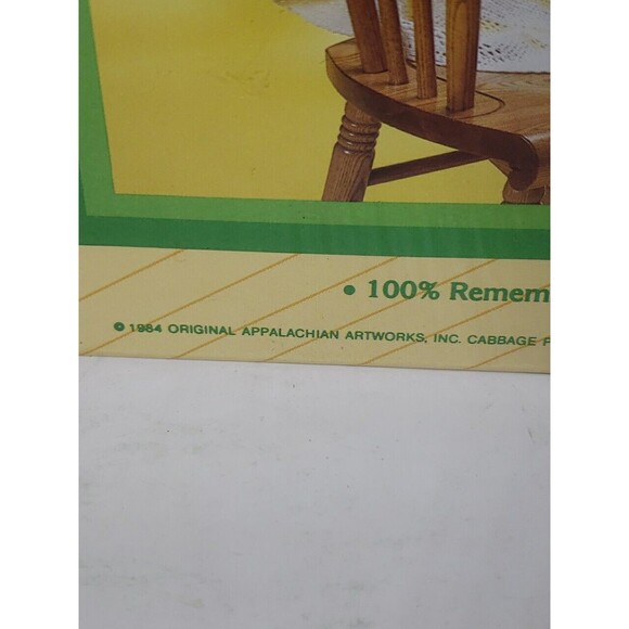 1984 Cabbage Patch Kids Afghan Stenciling Kit New Old Stock Sealed USA Vintage - Picture 8 of 16